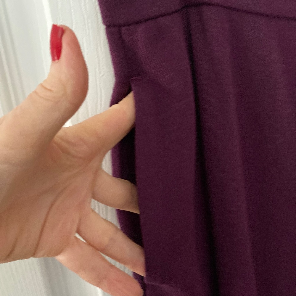 Eileen Fisher Brushed Terry Hug Pant   Like NEW. M - Picture 3 of 5